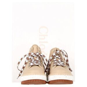 Pre Loved chloe Women Beige Ankle Boots